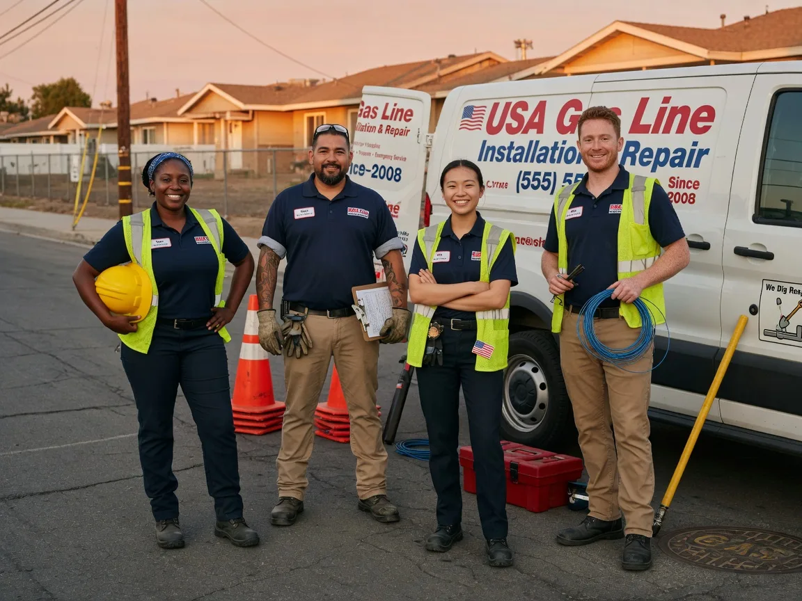 Gas Line Installation company in Brawley, CA